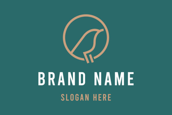 Download Flat Bird Minimalist Logo Design Premium - Design Collection