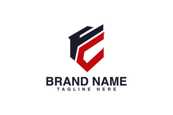 Download Letter FC Premium Geometric Logo Design. - Design Collection