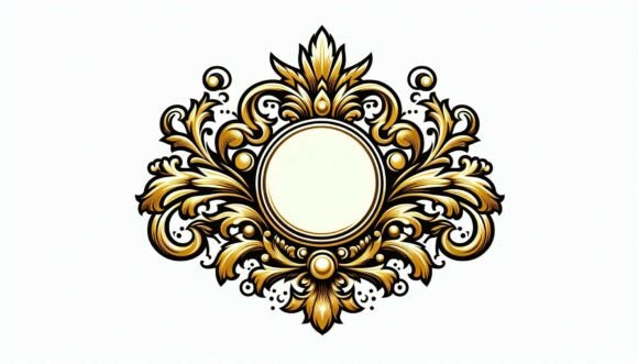 Download Golden Ornate Design - Ornate design Collection