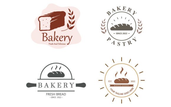 Download Vector Fresh Bread Logo Design - Design Collection