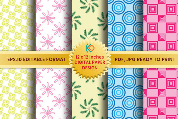 Download Digital Paper Design Print Templates - Digital Collection