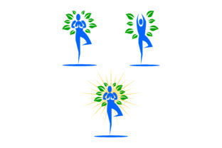 Download Set of Nature Yoga Logo - Nature Collection