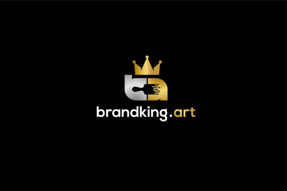 Download BrandKing Art Minimalist Logo Design - Design Collection