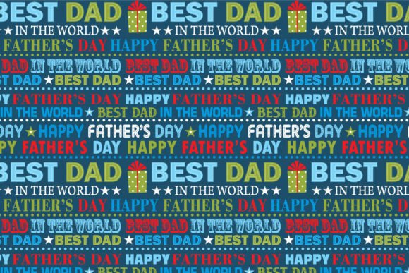 Download Father's Day Seamless Pattern Design - Design Collection